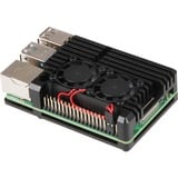 Joy-IT Joy-IT + FAN Raspberry Pi 4 « Armor Case Block Active », boîtier 