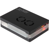 Joy-IT RB-CASEP4+03B pour Raspberry Pi 4 B, boîtier Noir/transparent
