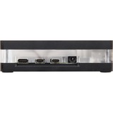 Joy-IT RB-CASEP4+03B pour Raspberry Pi 4 B, boîtier Noir/transparent