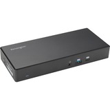 Kensington SD4781P EQ Station d’accueil USB‑C et USB‑A avec deux sorties vidéo 4K, Station d'accueil Noir, Avec fil, USB 3.2 Gen 2 (3.1 Gen 2) Type-C, 100 W, 3,5 mm, 10,100,1000 Mbit/s, Noir
