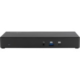 Kensington SD4781P EQ Station d’accueil USB‑C et USB‑A avec deux sorties vidéo 4K, Station d'accueil Noir, Avec fil, USB 3.2 Gen 2 (3.1 Gen 2) Type-C, 100 W, 3,5 mm, 10,100,1000 Mbit/s, Noir