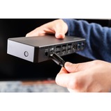 Kensington SD4781P EQ Station d’accueil USB‑C et USB‑A avec deux sorties vidéo 4K, Station d'accueil Noir, Avec fil, USB 3.2 Gen 2 (3.1 Gen 2) Type-C, 100 W, 3,5 mm, 10,100,1000 Mbit/s, Noir