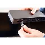 Kensington SD4781P EQ Station d’accueil USB‑C et USB‑A avec deux sorties vidéo 4K, Station d'accueil Noir, Avec fil, USB 3.2 Gen 2 (3.1 Gen 2) Type-C, 100 W, 3,5 mm, 10,100,1000 Mbit/s, Noir