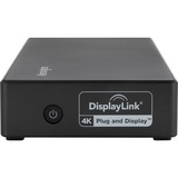 Kensington SD4781P EQ Station d’accueil USB‑C et USB‑A avec deux sorties vidéo 4K, Station d'accueil Noir, Avec fil, USB 3.2 Gen 2 (3.1 Gen 2) Type-C, 100 W, 3,5 mm, 10,100,1000 Mbit/s, Noir