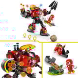 LEGO Knuckles contre l’Egg Crusher de Dr. Eggman, Jouets de construction 