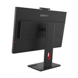 Lenovo ThinkVision T27QD-4v 27" Moniteur Noir, 1x DisplayPort, 1x HDMI, 2x USB-C, 3x USB-A, 1x RJ-45, 120 Hz, 68,6 cm (27"), 2560 x 1440 pixels, Quad HD, LCD, 6 ms, Noir