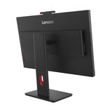 Lenovo ThinkVision T27QD-4v 27" Moniteur Noir, 1x DisplayPort, 1x HDMI, 2x USB-C, 3x USB-A, 1x RJ-45, 120 Hz, 68,6 cm (27"), 2560 x 1440 pixels, Quad HD, LCD, 6 ms, Noir