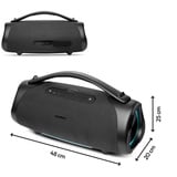 Medion Life P61768 Enceinte Bluetooth portable XL, Haut-parleur Anthracite