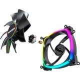 Montech AX140 PWM 140x140x25 ventilateur de boîtier RGB  Noir, 140 x 140 x 25 mm