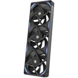 NZXT F360X RGB ventilateurs de boîtier Noir, 3 pièces, 360 x 120 x 30 mm, PWM