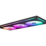 NZXT F360 RGB CORE ventilateurs de boîtier Noir, 3 pièces, 360 x 120 x 26 mm