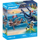 PLAYMOBIL Pirates - Combat contre la pieuvre géante, Jouets de construction 71419