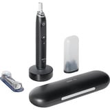Procter & Gamble Oral-B iO Series 10 Luxe Edition, Brosse a dents electrique Noir, Adulte, Brosse à dents vibrante, Soin quotidien, Super sensitive, Soins des gencives, Tongue care, Intense, Sensible, Blanchiment, Noir, Noir, Rond
