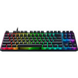 Razer Huntsman V3 HE Magnetic Tenkeyless 8KHz RGB clavier gaming Noir, Layout DE (QWERTZ), Razer Hall Effect Magnetic, 80% (TKL)