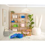 Room Copenhagen Brique de rangement LEGO 4 Couvercle supérieur translucide, Boîte de rangement Vert clair/transparent