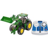 SIKU Control32 - John Deere 7310R avec chargeur frontal et module de commande à distance Bluetooth, Voiture télécommandée Vert, 6795