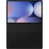 Samsung EF-DX820 QWERTZ Allemand Pogo Pin Noir clavier Noir, Layout DE (QWERTZ), 65%, QWERTZ, Allemand, Pavé tactile, Samsung, Galaxy Tab S10+, Galaxy Tab S9+, Galaxy Tab S9 FE+, Noir