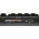 Sharkoon Crystal Shark RGB clavier gaming mécanique Noir, Layout DE (QWERTZ), KTT, 85%