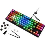 Sharkoon Crystal Shark, clavier gaming Noir, Layout DE, KTT