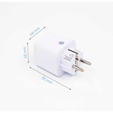 Shelly Plug M Gen3, PC portable Blanc
