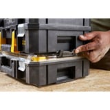 Stanley PRO-STACK Organizer Duo-Pack, Boîte à outils Noir/transparent