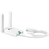 TP-Link TL-WN822N WLAN 300 Mbit/s, Adaptateur WLAN Blanc, Sans fil, Mini-USB, WLAN, Wi-Fi 4 (802.11n), 300 Mbit/s, Blanc, Vente au détail