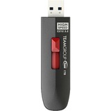 Team Group C212 lecteur USB flash 512 Go USB Type-A 3.2 Gen 2 (3.1 Gen 2) Noir, Clé USB Noir/Rouge, 512 Go, USB Type-A, 3.2 Gen 2 (3.1 Gen 2), 600 Mo/s, Slide, Noir