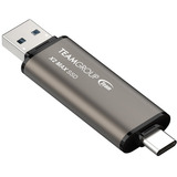 Team Group TX2MAX31TBT01, Clé USB Titane/Noir
