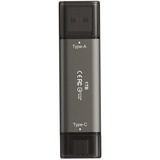 Team Group TX2MAX31TBT01, Clé USB Titane/Noir
