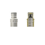 Thermal Grizzly DeltaMate Quick Disconnect, Connecteur argent (matt)/nickel