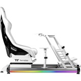 Thermaltake Cockpit simulateur de course GR500 Snow Blanc