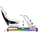 Thermaltake Cockpit simulateur de course GR500 Snow Blanc