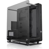 Thermaltake Core P6 Tempered Glass Mid Tower Midi Tower Noir, showcase Noir | 4x USB-A | 1x USB-C | Verre Trempé