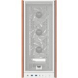 Thermaltake S370 WS boîtier midi tower Blanc | 2x USB-A | 1x USB-C | Verre Trempé