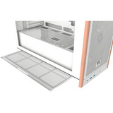 Thermaltake S370 WS boîtier midi tower Blanc | 2x USB-A | 1x USB-C | Verre Trempé