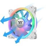 Thermaltake SWAFAN 12 RGB Radiator Fan TT Premium Edition White (3-Fan Pack), Ventilateur de boîtier Blanc