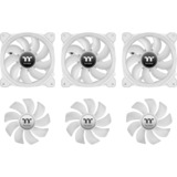 Thermaltake SWAFAN 12 RGB Radiator Fan TT Premium Edition White (3-Fan Pack), Ventilateur de boîtier Blanc