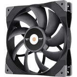 Thermaltake TOUGHFAN 14 Boitier PC Ventilateur 14 cm Noir 1 pièce(s), Ventilateur de boîtier Noir, Ventilateur, 14 cm, 500 tr/min, 2000 tr/min, 33,2 dB, 119,1 cfm