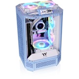 Thermaltake The Tower 250 boîtier mini tower Bleu clair | 2x USB-A | 1x USB-C | Verre Trempé