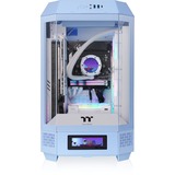 Thermaltake The Tower 250 boîtier mini tower Bleu clair | 2x USB-A | 1x USB-C | Verre Trempé