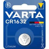Varta 1x 3V CR 1632 Batterie à usage unique CR1632 Lithium Batterie à usage unique, CR1632, Lithium, 3 V, 1 pièce(s), 135 mAh
