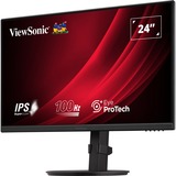 ViewSonic VA VA2408-HDJ écran plat de PC 61 cm (24") 1920 x 1080 pixels Full HD LED Noir 23.8" Moniteur Noir (Mat), 1x DisplayPort, 1x HDMI, 1x VGA, 61 cm (24"), 1920 x 1080 pixels, Full HD, LED, 5 ms, Noir