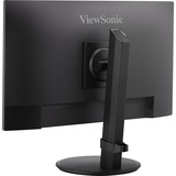 ViewSonic VA VA2408-HDJ écran plat de PC 61 cm (24") 1920 x 1080 pixels Full HD LED Noir 23.8" Moniteur Noir (Mat), 1x DisplayPort, 1x HDMI, 1x VGA, 61 cm (24"), 1920 x 1080 pixels, Full HD, LED, 5 ms, Noir