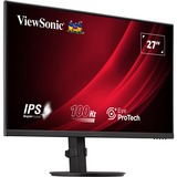ViewSonic VG2708A-MHD écran plat de PC 68,6 cm (27") 1920 x 1080 pixels Full HD LED Noir Moniteur Noir, 1x DisplayPort, 1x HDMI, 1x VGA, 68,6 cm (27"), 1920 x 1080 pixels, Full HD, LED, 5 ms, Noir