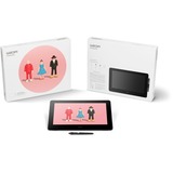 Wacom Cintiq Pro 16 (2021) tablette graphique Noir 344 x 194 mm USB Noir, Avec fil, 344 x 194 mm, USB, 39,6 cm (15.6"), 16:9, UHD