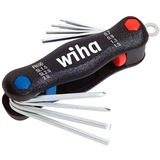 Wiha Multitool Mini PocketStar, Multi-outil Noir, 8 pièces