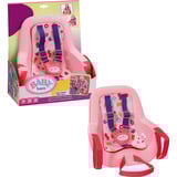 ZAPF Creation BABY born® Siège de vélo, Accessoires de poupée rose fuchsia/Bleu