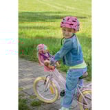 ZAPF Creation BABY born® Siège de vélo, Accessoires de poupée rose fuchsia/Bleu