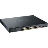 Zyxel XMG1930-30HP Géré L3 2.5G Ethernet (100/1000/2500) Connexion Ethernet, supportant l'alimentation via ce port (PoE) 1U Noir, Switch Géré, L3, 2.5G Ethernet (100/1000/2500), Connexion Ethernet, supportant l'alimentation via ce port (PoE), Grille de montage, 1U