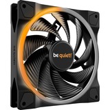 be quiet! Light Wings PWM 140 mm high-speed, Ventilateur de boîtier Noir, Ventilateur, 14 cm, 2200 tr/min, 31 dB, 71,7 cfm, 121,82 m³/h